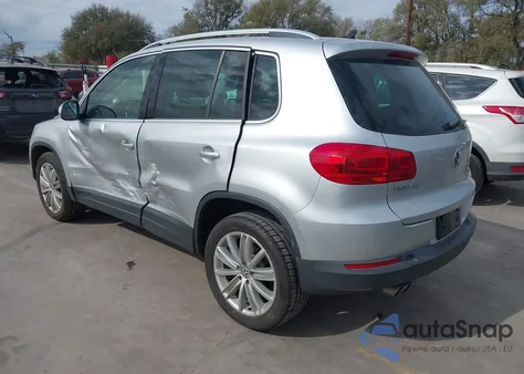 2014 Volkswagen Tiguan Sel из США, поврежденный, VIN WVGAV3AX4EW530300